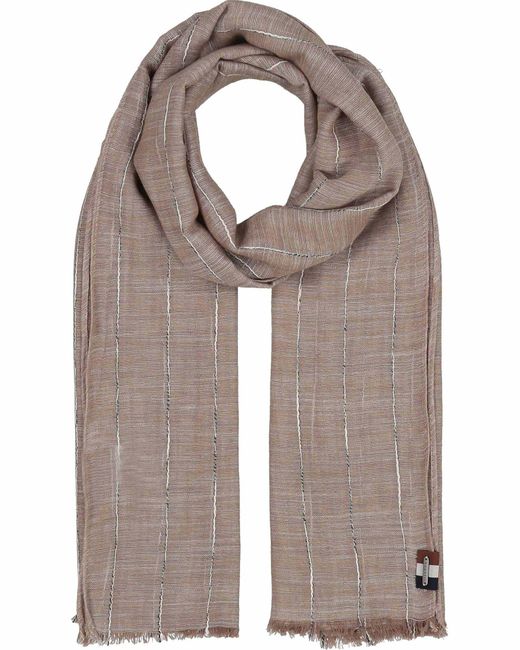 Bugatti Schal in Brown für Herren