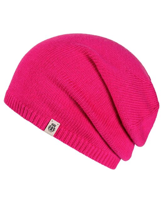 Roeckl Pink Beanie Mütze Essentials
