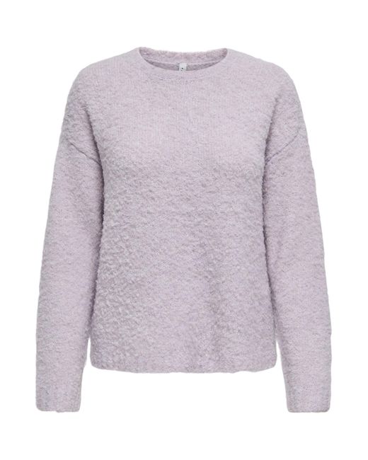 ONLY Purple Pullover Onlcille
