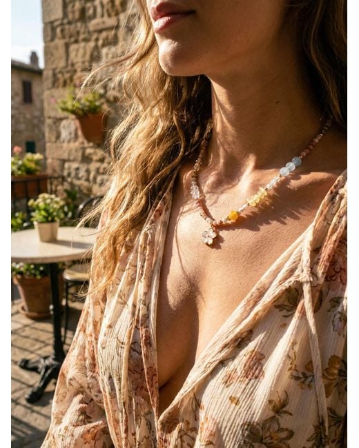 Nemomatheo Metallic Kette Fiore