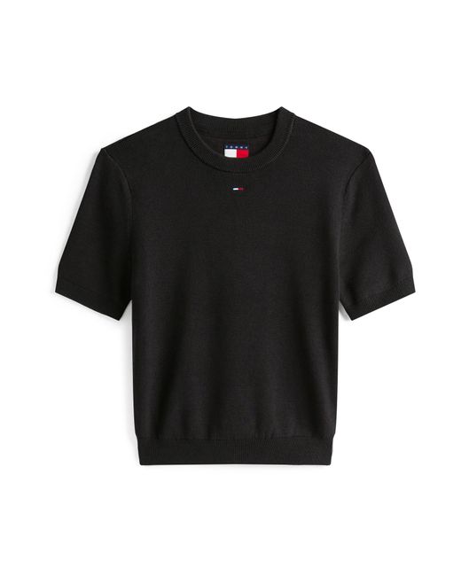 Tommy Hilfiger Black Pullover Essential