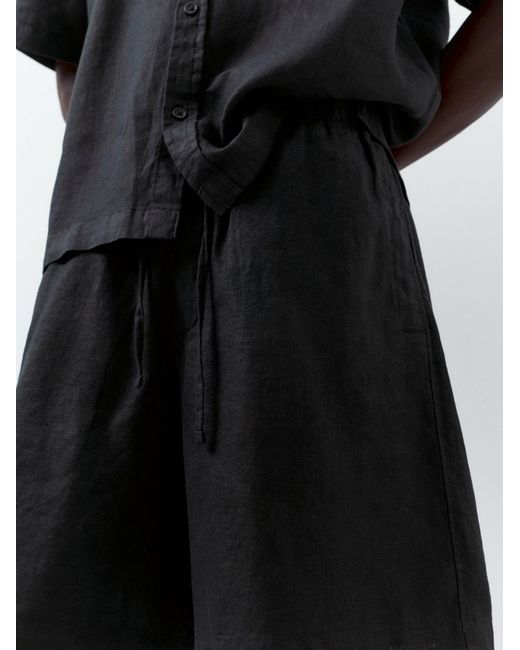 Pull&Bear Shorts in Black für Herren