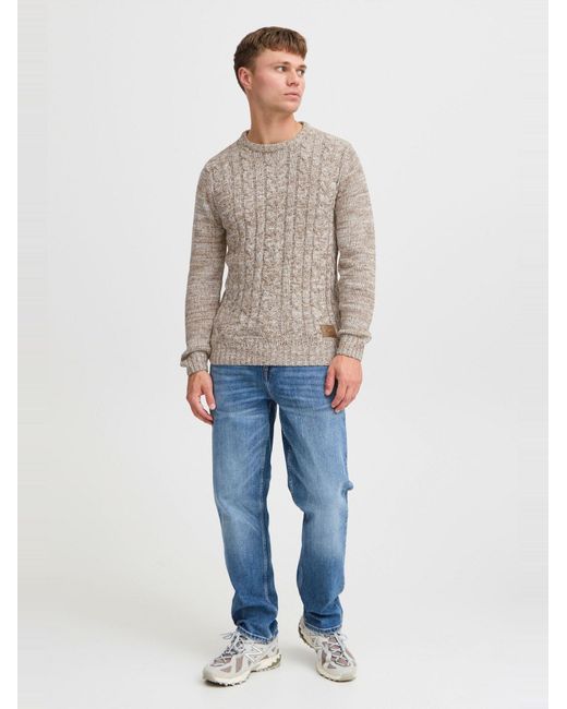 Solid Pullover Philemon in Natural für Herren