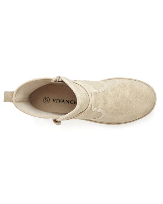 Vivance by Lascana Metallic Stiefelette
