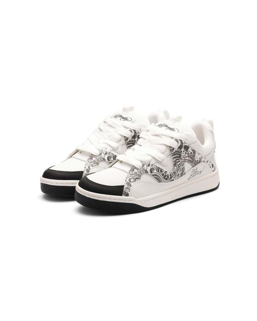 Ed Hardy Sneaker in White für Herren