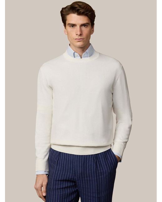 Hackett Pullover Ess in White für Herren