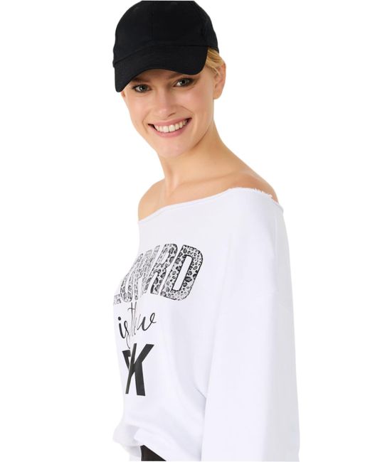 No Matter What White Pullover