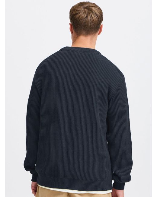 Solid Pullover Gia in Blue für Herren