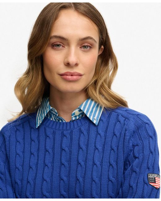 Superdry & Co Blue Pullover