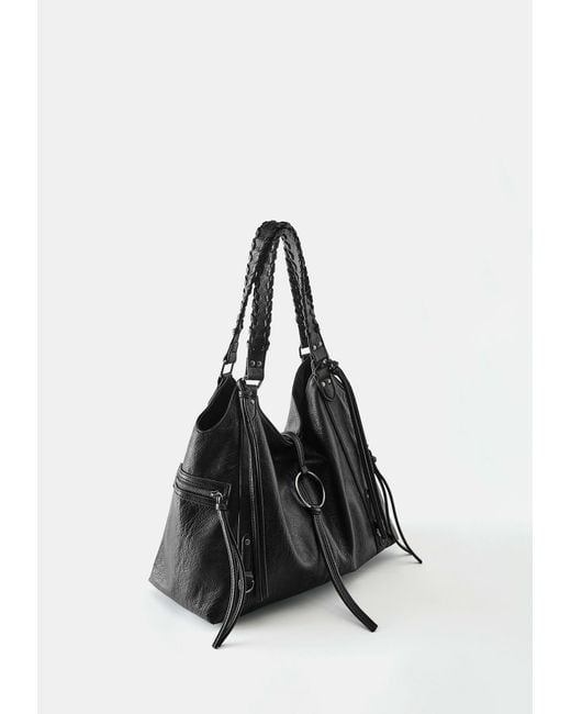 Pull&Bear Black Shopper