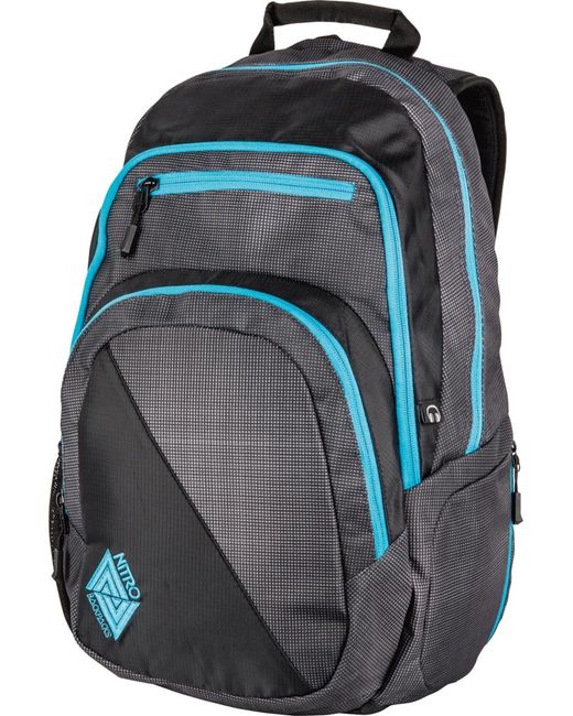 Nitro Rucksack Set Stash in Blue für Herren
