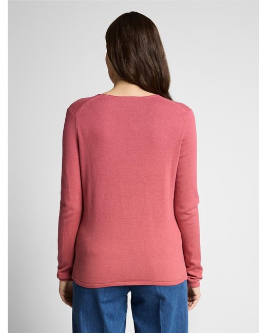 Tom Tailor Pink Pullover