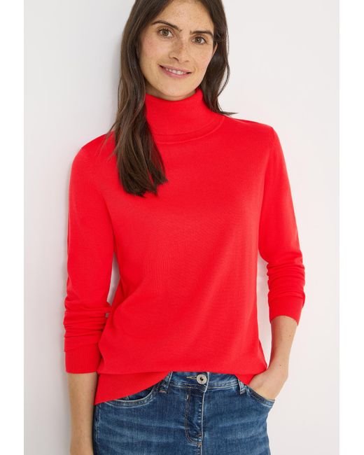 Cecil Red Pullover