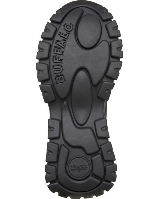 Buffalo Black Schnürstiefelette