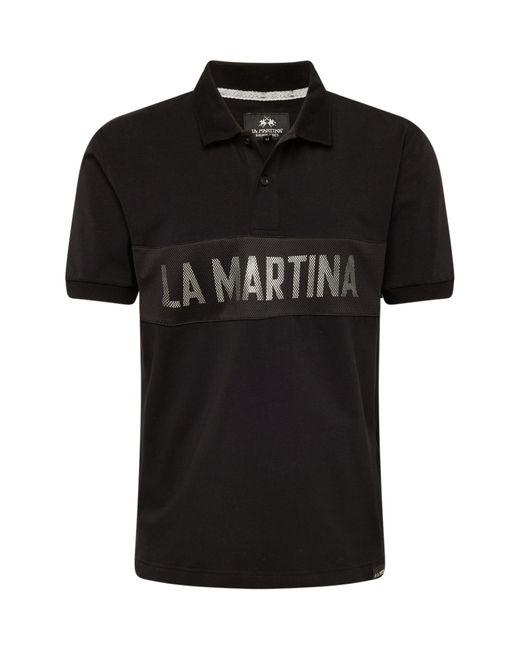 La Martina Poloshirt in Black für Herren