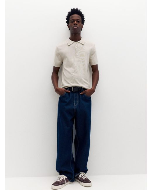 Pull&Bear Pullover in White für Herren
