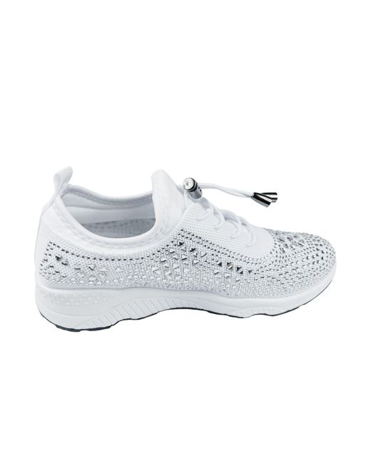 Kumixi White Slipper Sneaker