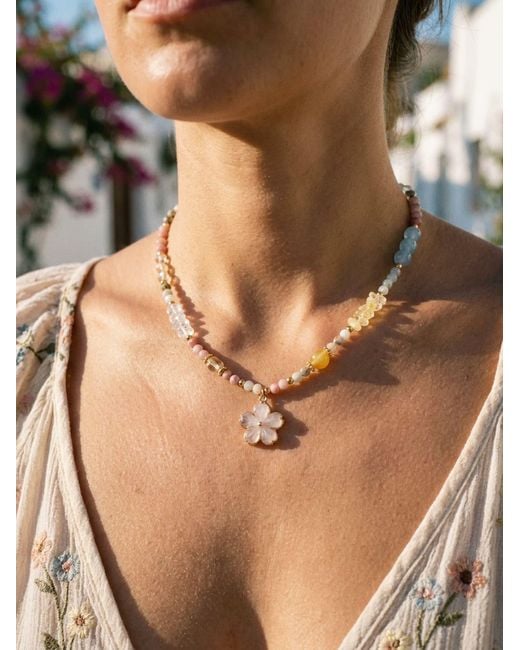 Nemomatheo Metallic Kette Fiore