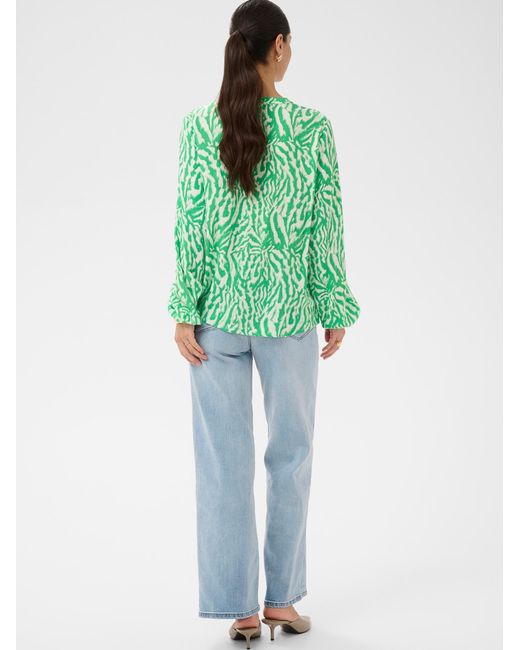 Kaffe Green Bluse Mathilde