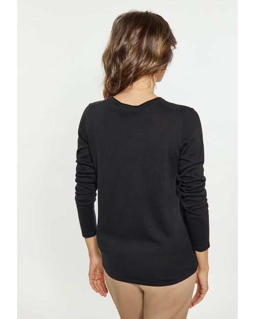 SIDONA Black Pullover