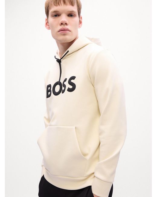 Boss Sweatshirt Soody Zone 10 in White für Herren