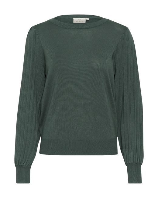 Kaffe Green Pullover Kalone