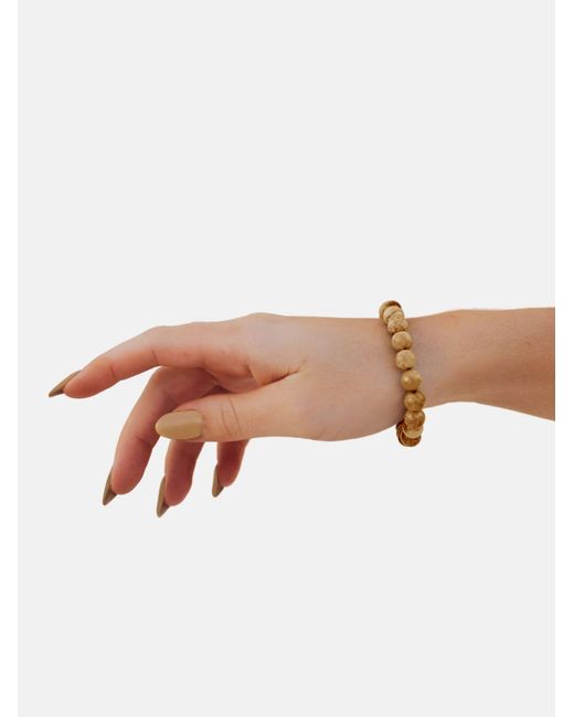 GOOD.designs Perlenarmband in Metallic für Herren