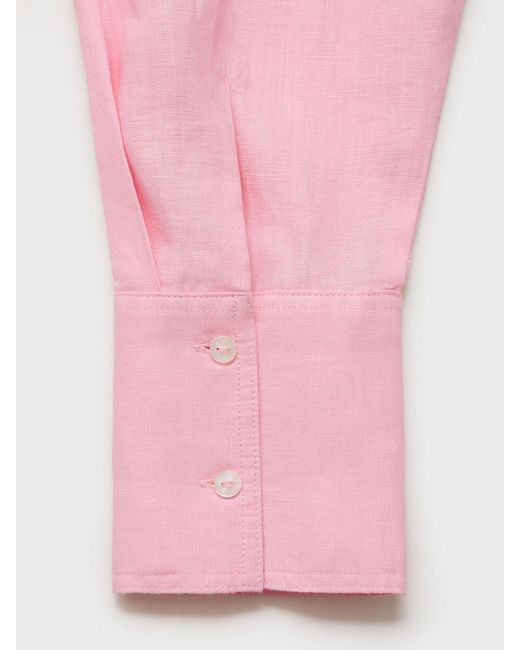 Mango Pink Bluse 'Alada'