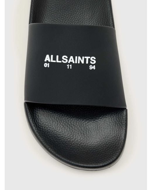 AllSaints Pantolette Date in Black für Herren