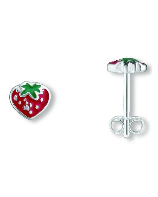 ONE ELEMENT Red Ohrstecker Erdbeere