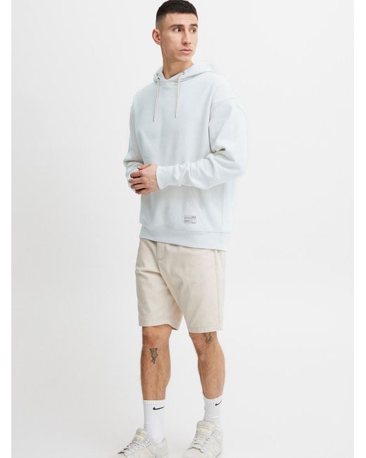 Solid Sweatshirt in Blue für Herren