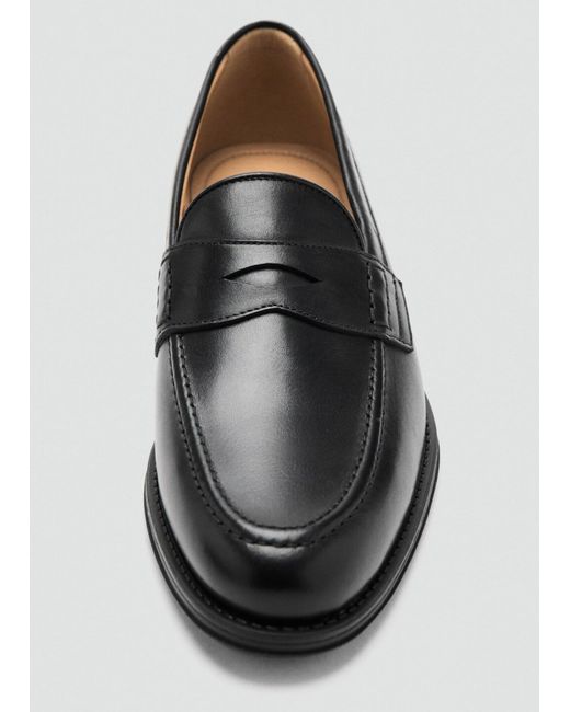 Mango Mokassin Venecimo in Black für Herren
