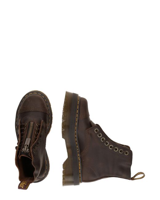 Dr. Martens Black Ankle Boots Sinclair 8 Eye