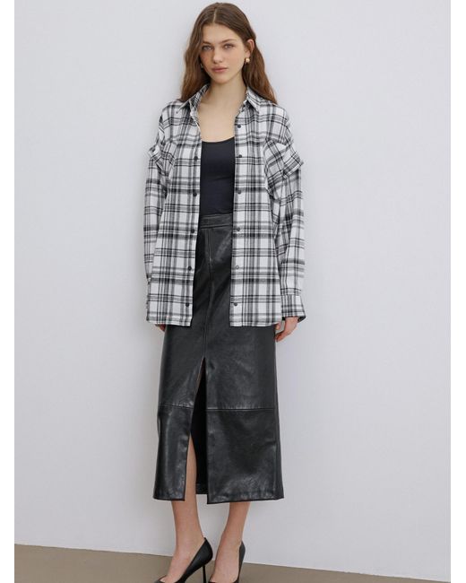 ESTRO Gray Bluse 05124