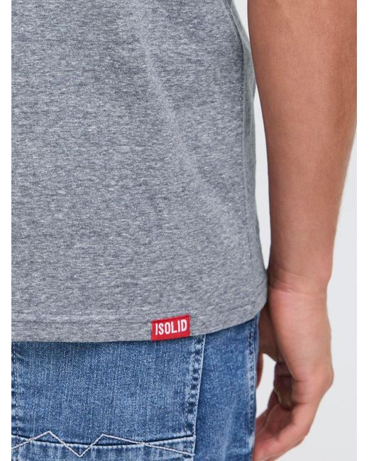 Solid Shirt Benn in Gray für Herren
