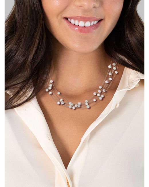 Valero Pearls Metallic Kette