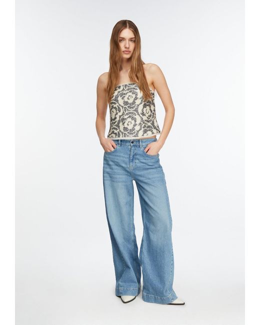 Comma, Gray Bluse