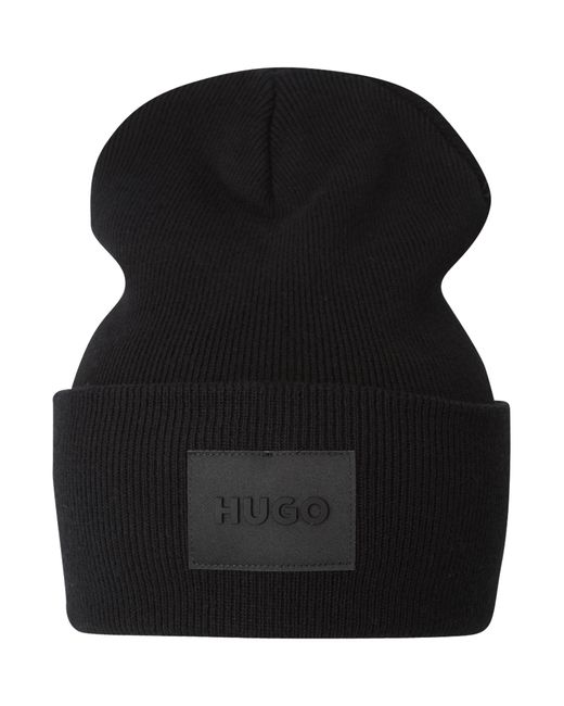 HUGO Black Mütze Xevonb