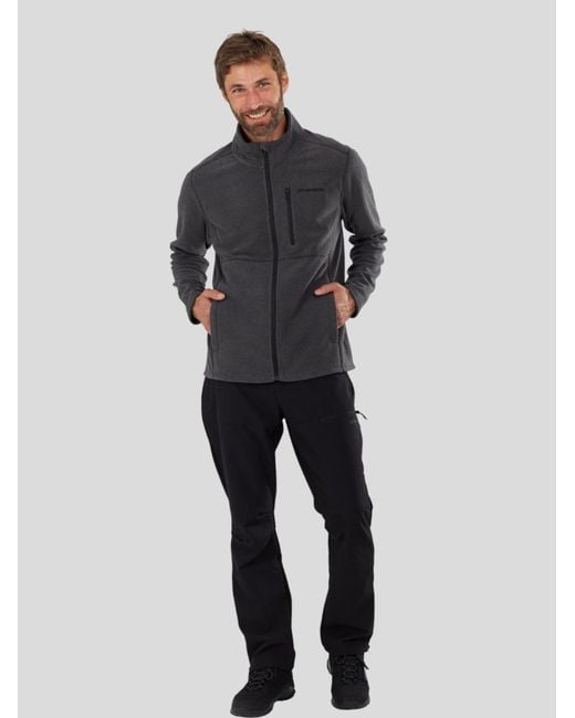 Fundango Fleecejacke Jeffrey Fullzip Fleece in Gray für Herren