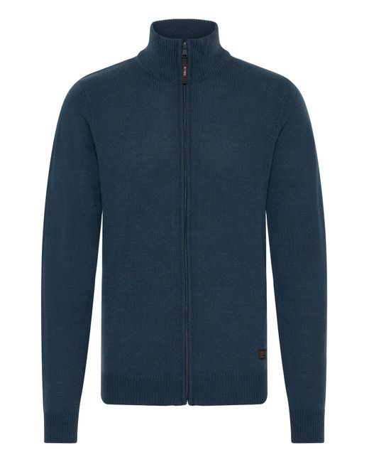 Solid Strickjacke Sdbabal in Blue für Herren