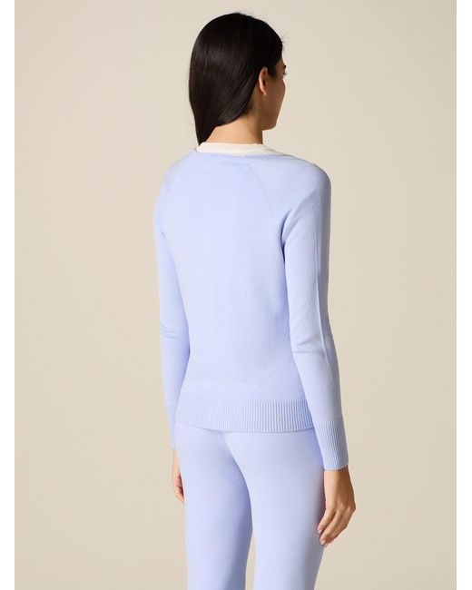 Oltre Blue Pullover