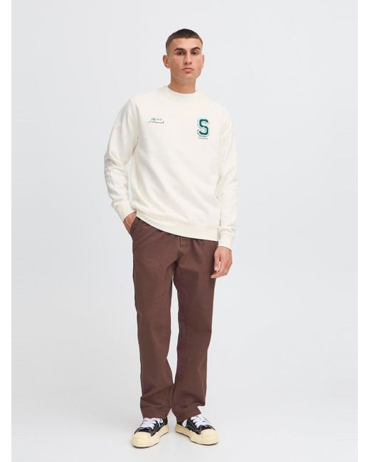 Solid Sweater Sdridley in Natural für Herren