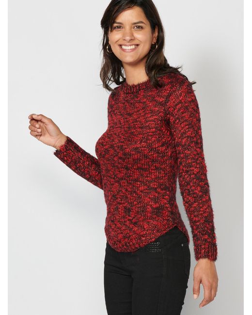 Koröshi Red Pullover