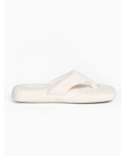 Minnetonka White Slipper