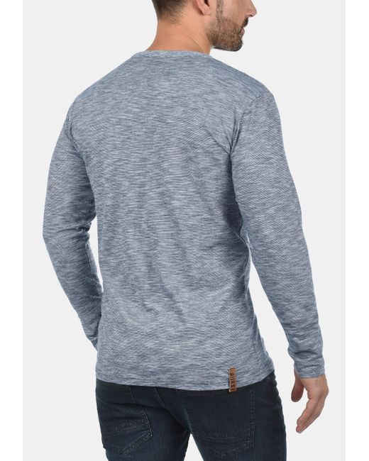 Solid Shirt Migos in Blue für Herren