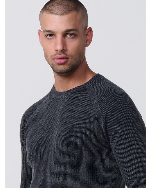 Koröshi Strickpullover in Blue für Herren