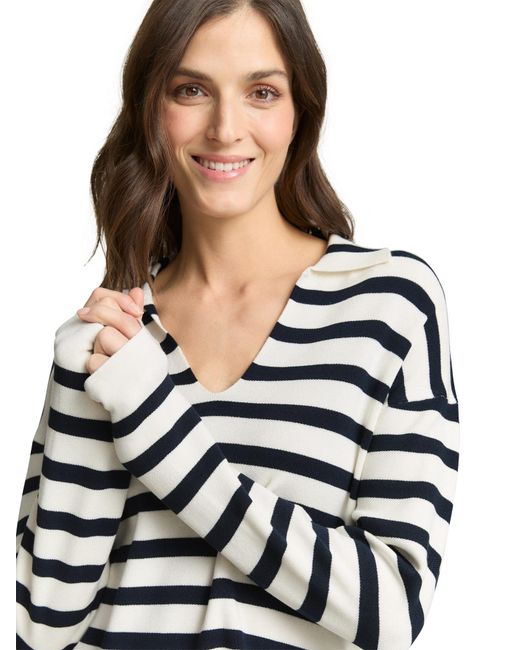 Tom Tailor White Pullover