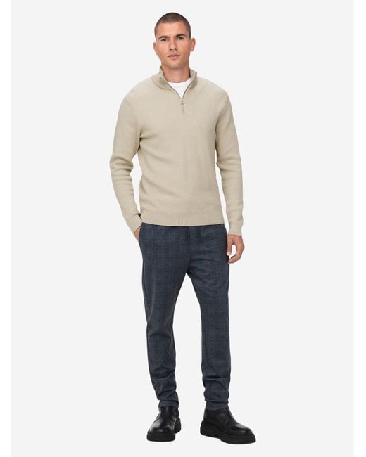 Only & Sons Pullover Phil in Natural für Herren