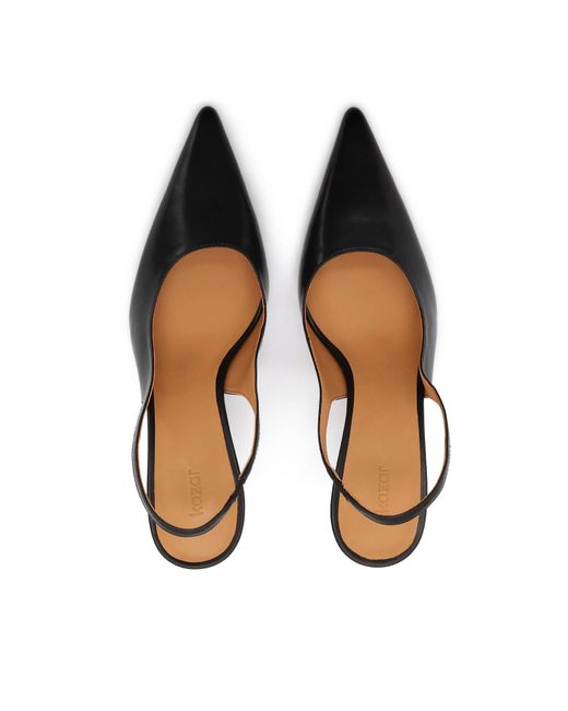 Kazar White Slingpumps