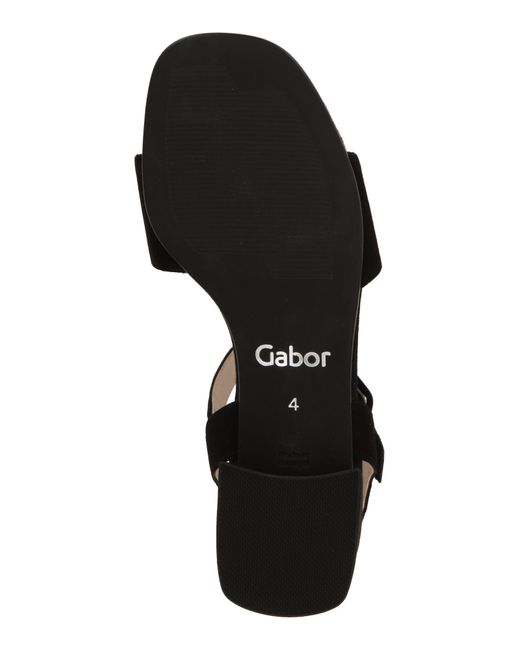 Gabor Black Sandale